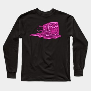 Slippery Slime (pink) Long Sleeve T-Shirt